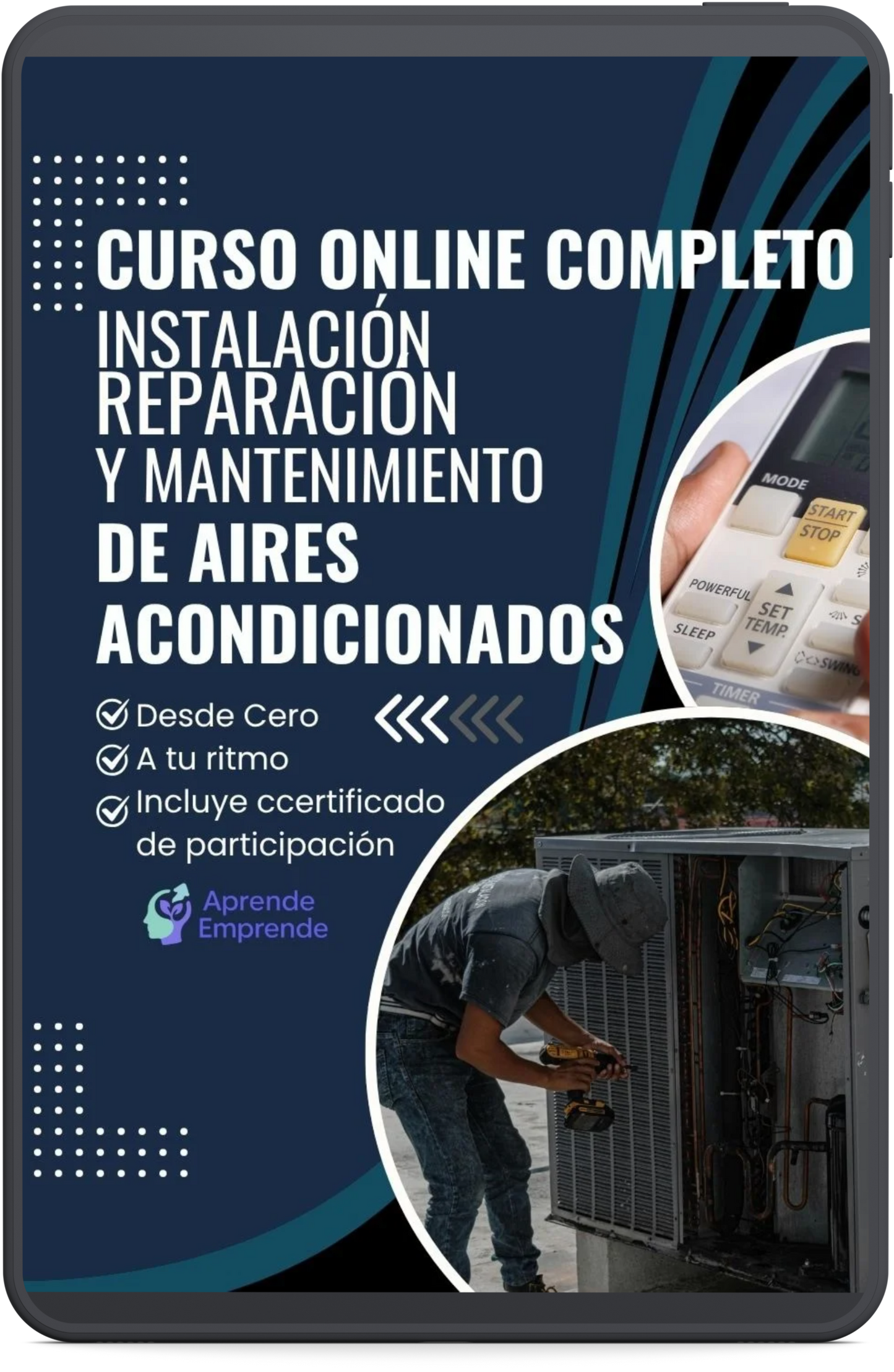 Curso Completo de Instalación, Reparación y Mantenimiento de Aires Acondicionados
