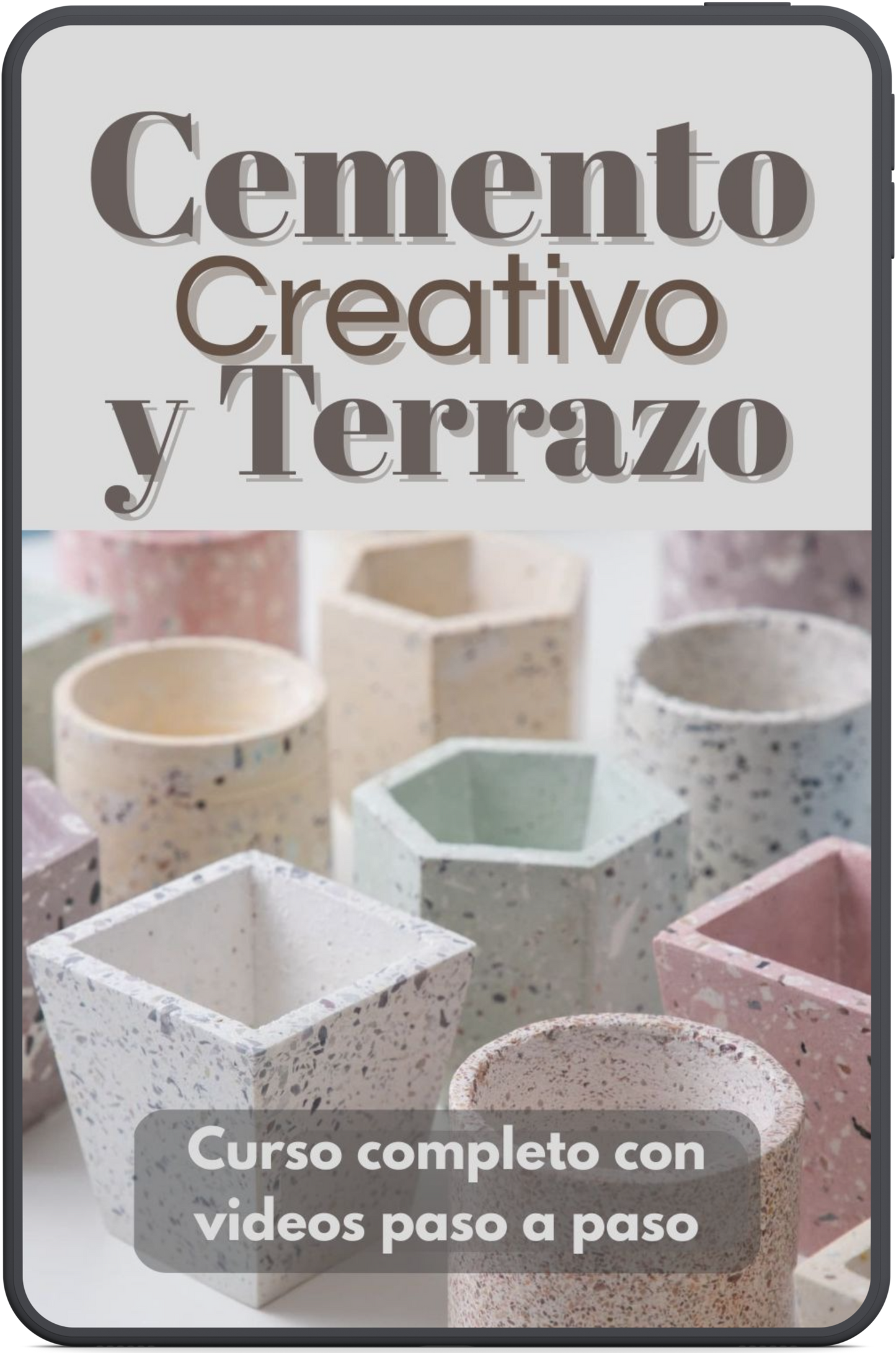 Cemento Creativo y Terrazo + BONOS