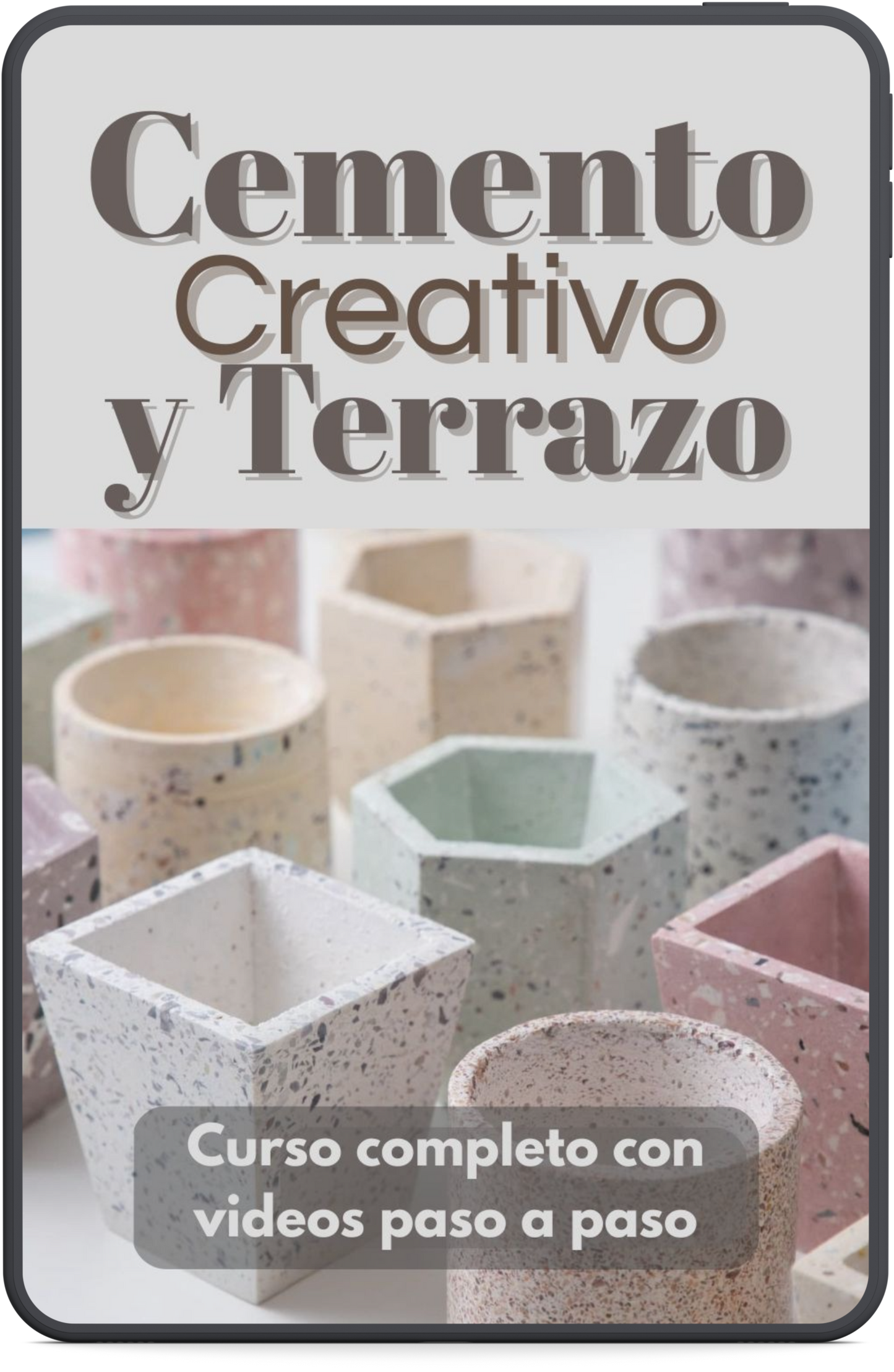 Cemento Creativo y Terrazo + BONOS